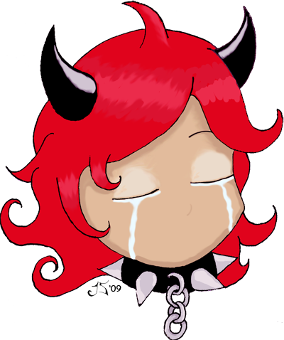 Tisha's Crying Devil Avatar By - Avatar Devil (400x478)
