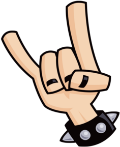 Devil Horns - ...very 'eavy ...very 'umble (674x518)