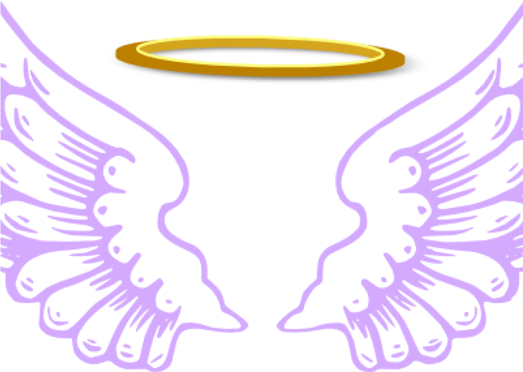 Halo Clipart Angel Wings And Halo Clip Art Clipart - Angel Wings Clipart (1024x1024)