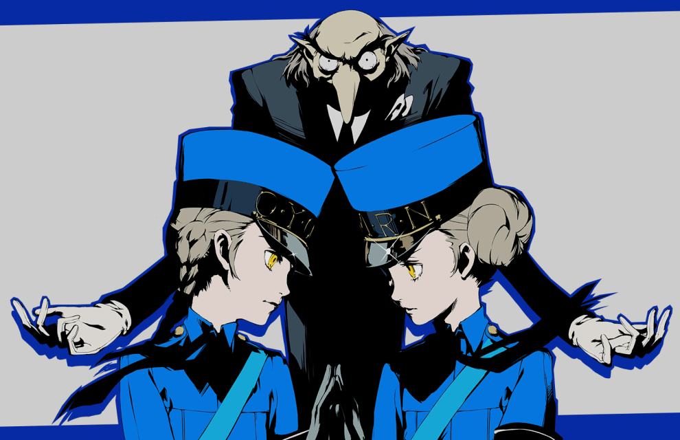 Malebolge Clipart User Profile - Persona 5 Twin Wardens (990x640)