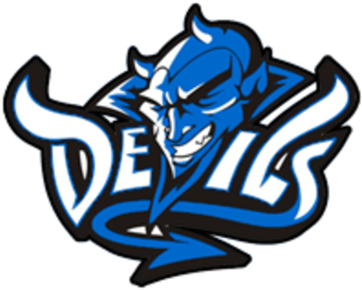 Gallipolis Logo - Blue Devils Mascot Logo (720x583)