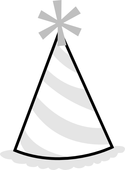 Party Hat Clip Art - Party Hat Clip Art (438x594)