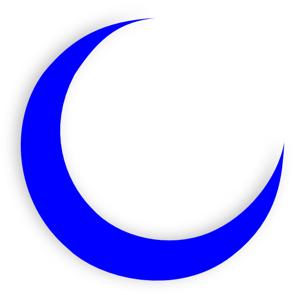 The Quotidian Kit - Crescent Clipart (600x599)