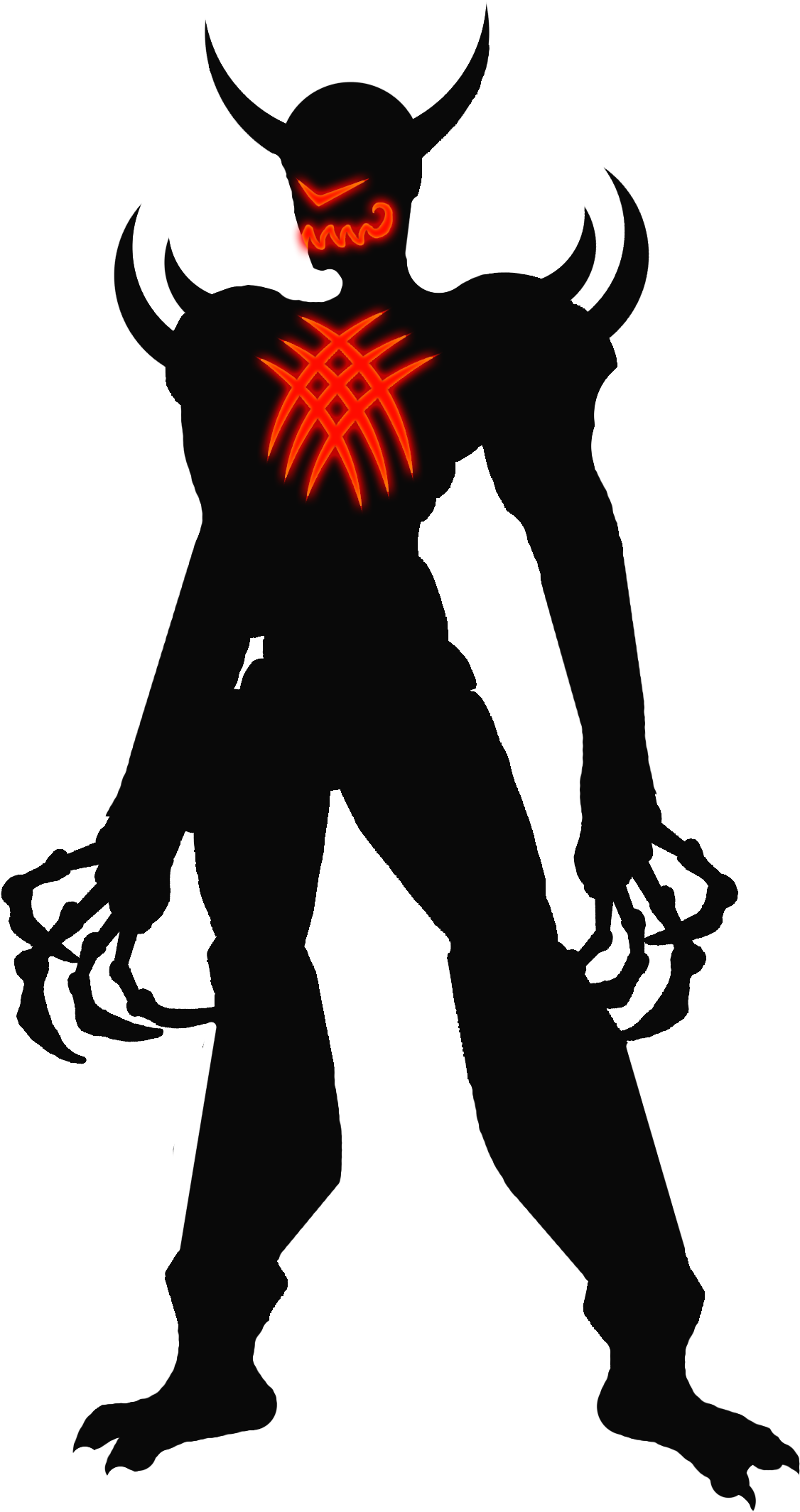 Demon - Shadow Demon Demon Png (1354x2220)