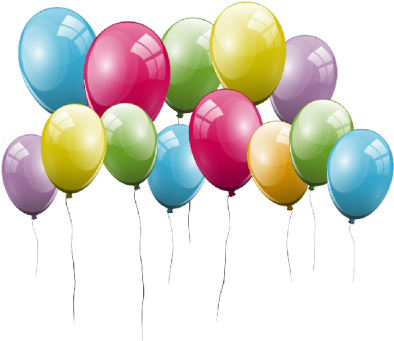Party Clip Art Images - Party Balloons Transparent Background (400x400)