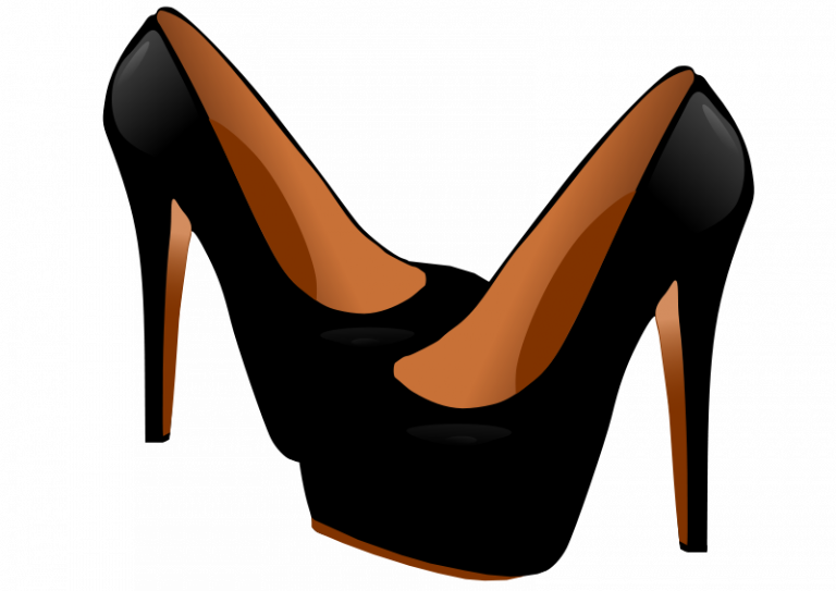 Women's Shoes Clipart Fashion Shoe Clipart Clipart - High Heels Vector Png (768x543)