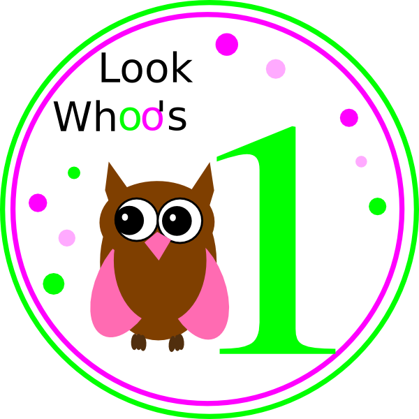 Owl Birthday Clip Art At Clkercom Vector - Clip Art (1200x1200)