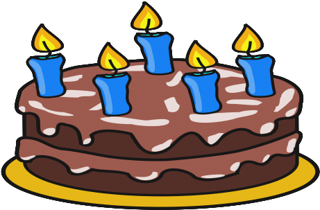 Free Birthday Cake Clip Art Free Birthday Cake Clip - Birthday Cake Clip Art (520x350)
