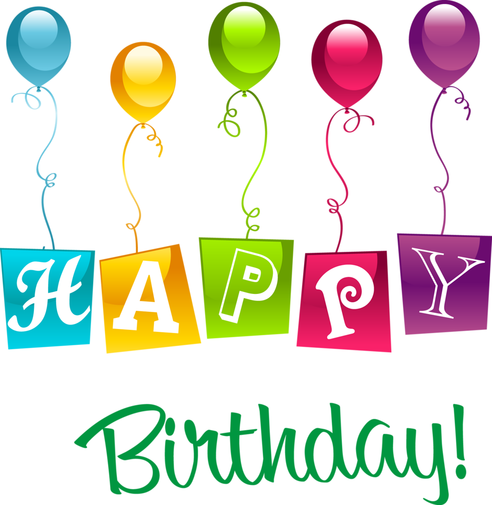 Birthday Wish Clip Art - Happy Birthday Png (997x1024)