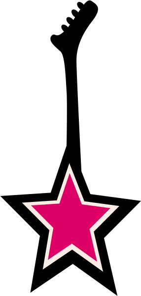 Guitar Clipart60th Birthday - صور هلال (286x598)