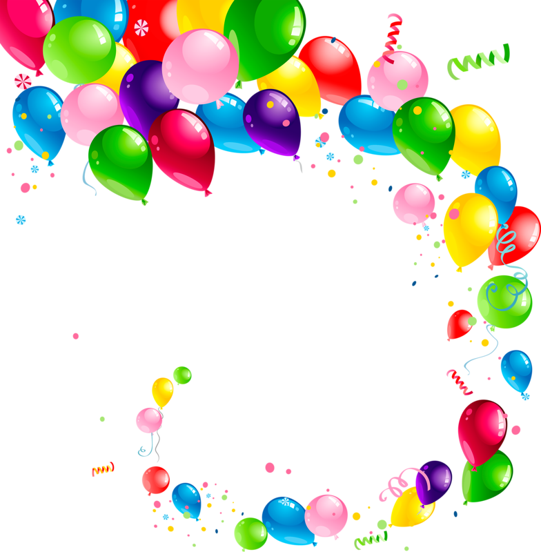 Cartoon - Ballons - Balloons Vector Free Download (784x800)