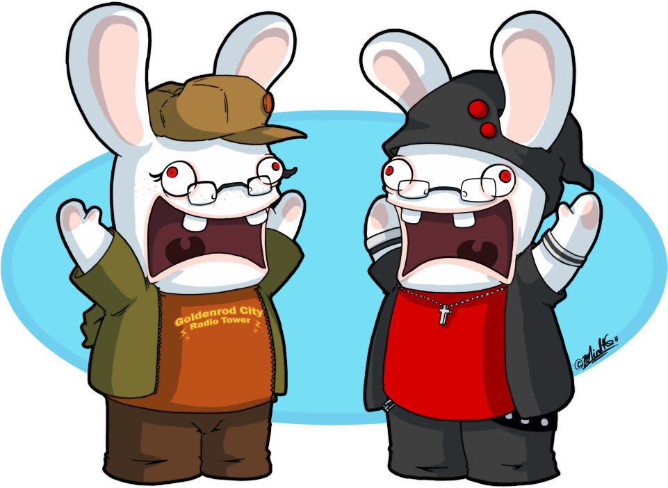 Rabbids Can't Celebrate Bdays By Tamarinfrog - Art (1013x744)