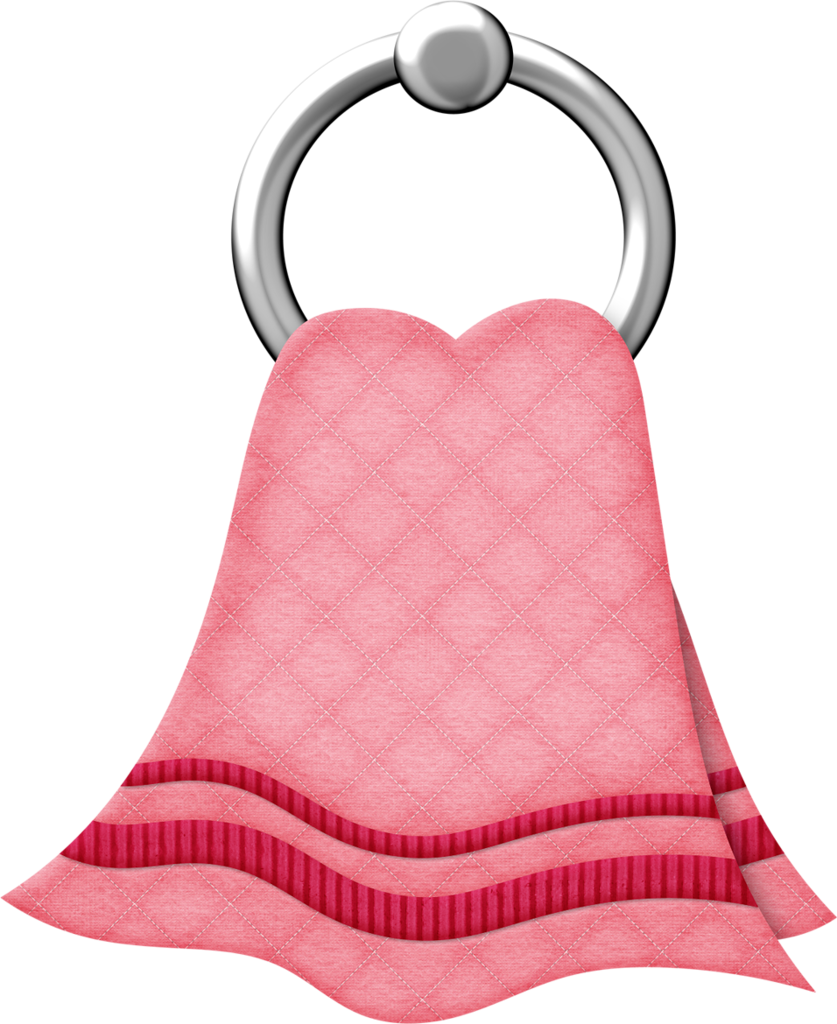 Pink Hand Towel - Hand Towel Clipart (837x1024)