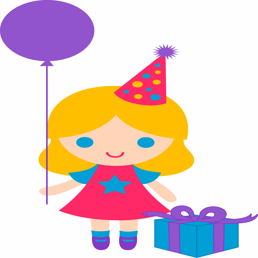 Awesome Birthday Girl Images Free Clip Art Free Clip - Clip Art (1024x1024)