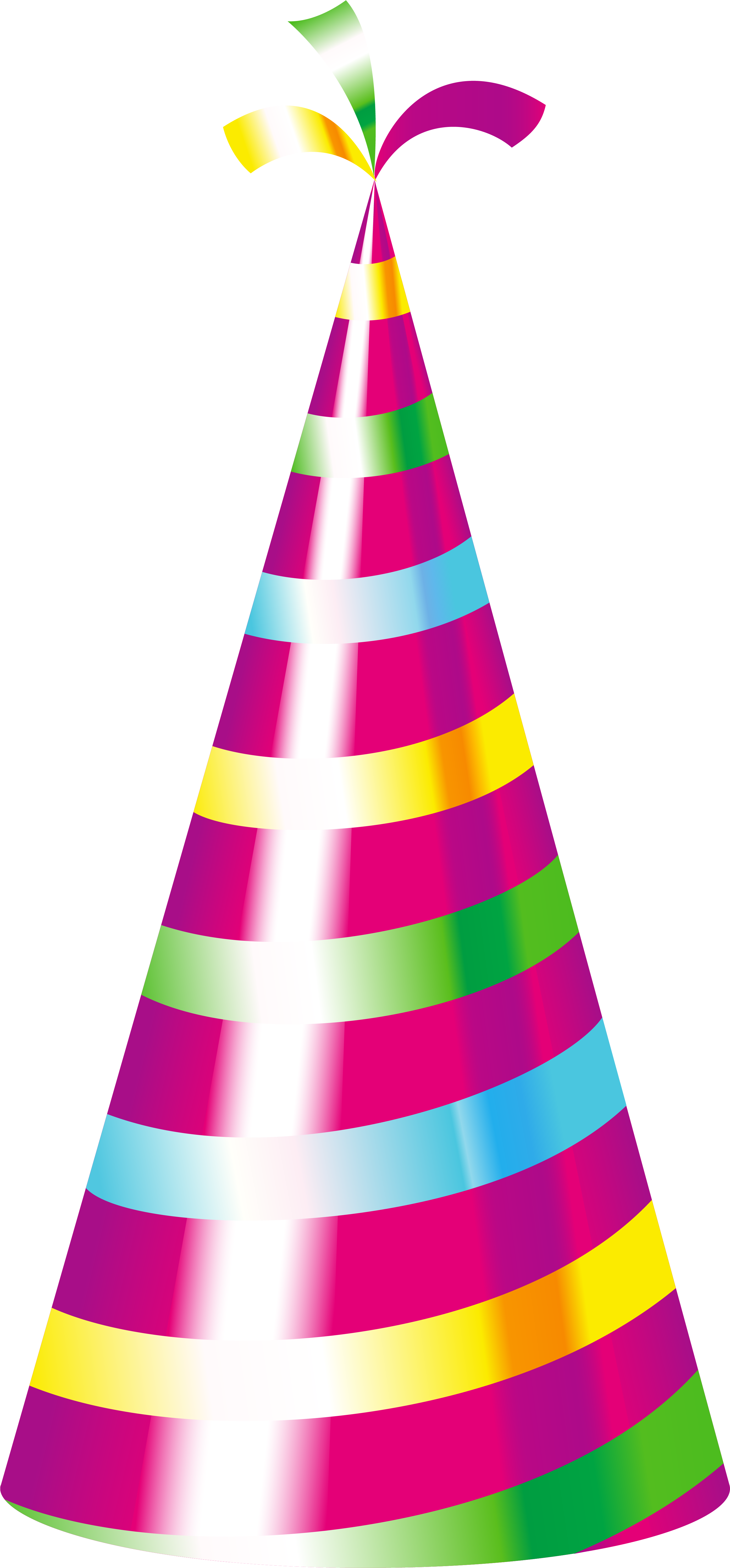 Party Hat Png Clipart Image - Party Hat (3015x6279)