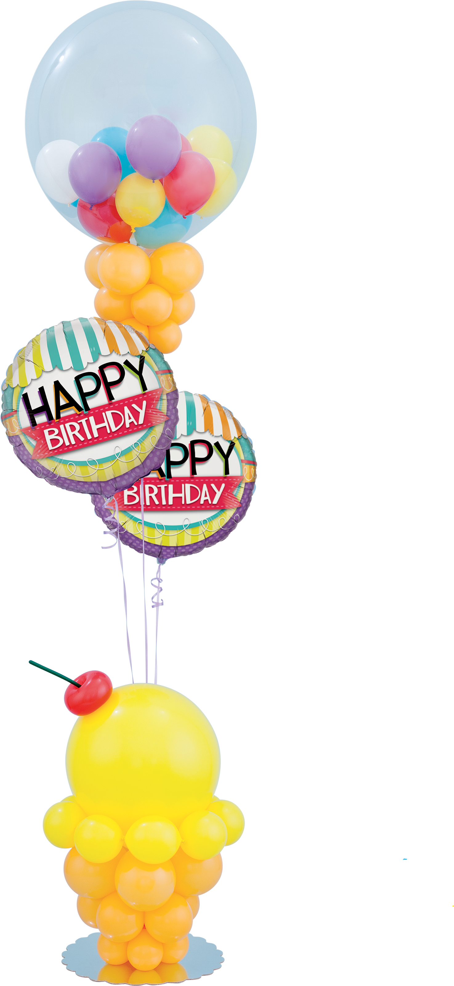 Ice Cream Birthday Balloon Decoration - Ice Cream Birthday Balloon Decoration (3200x3200)