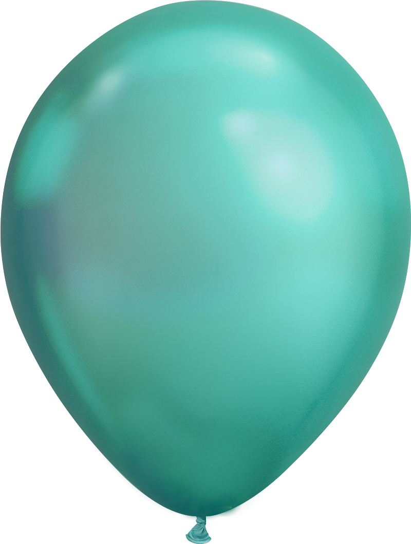 Chrome 11" Balloons Latex - Chrome Balloons Qualatexpng (800x1059)