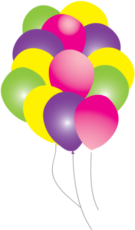 So So Happy Monster Party Balloons - Balloon (284x480)