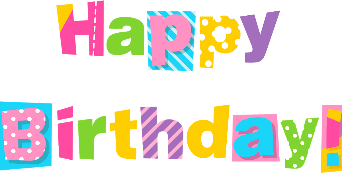 Transparent Happy Birthday Clipart (1200x630)