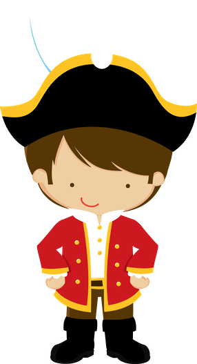 Pirate Partypirate Clip Artclipartkids Boxingniños - Piratas Infantil Png (286x527)