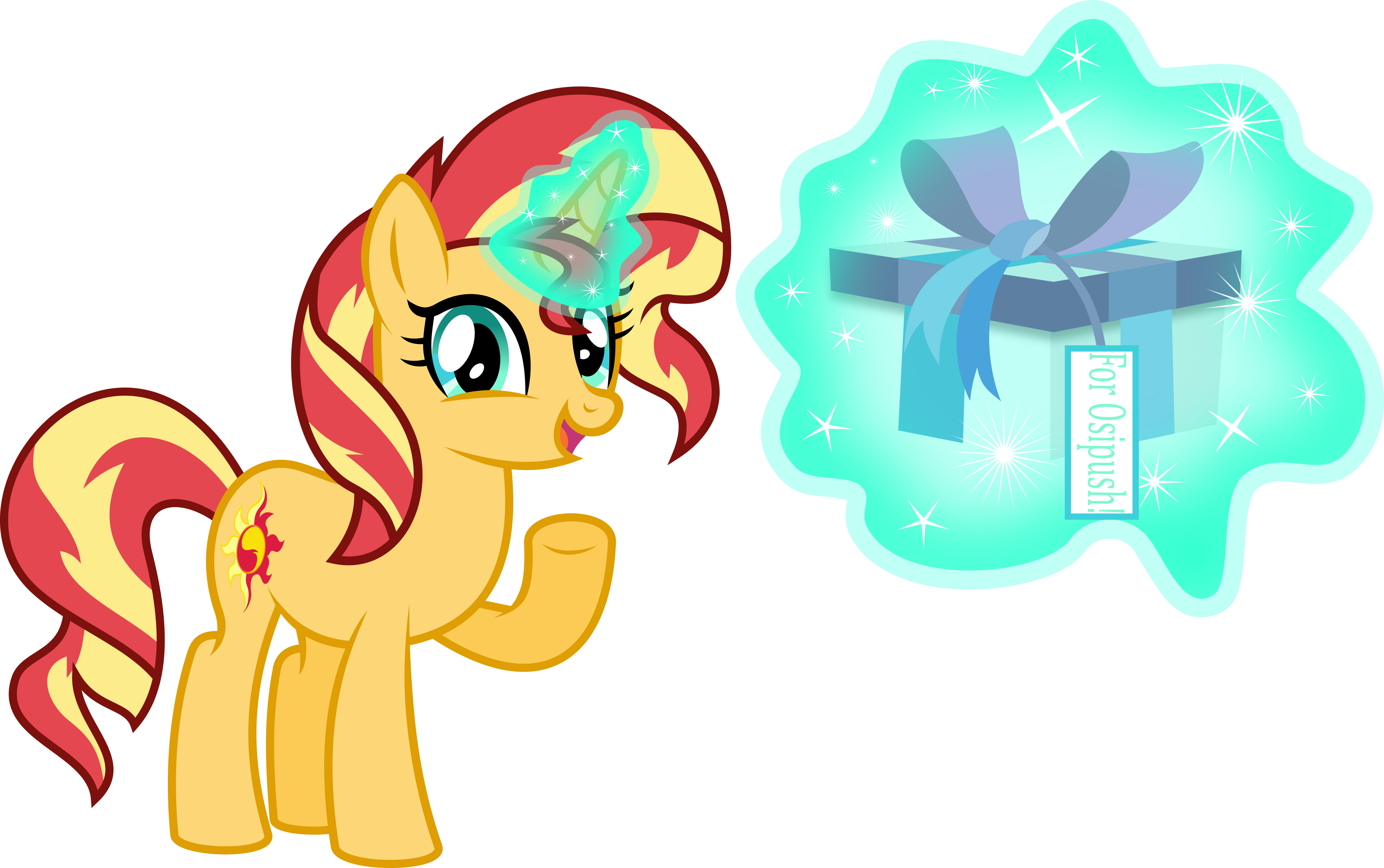 Illumnious 307 12 Happy Birthday Igor By 8-notes - Sunset Shimmer (4829x3032)