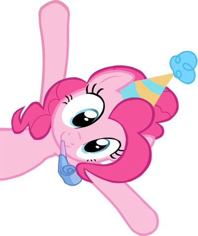 Pinkie Pie Party Png File - Pinkie Pie Fourth Wall (400x477)