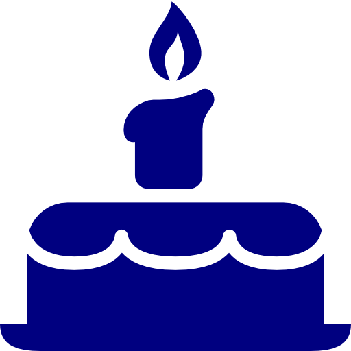 Birthday Cake Icon Png (512x512)
