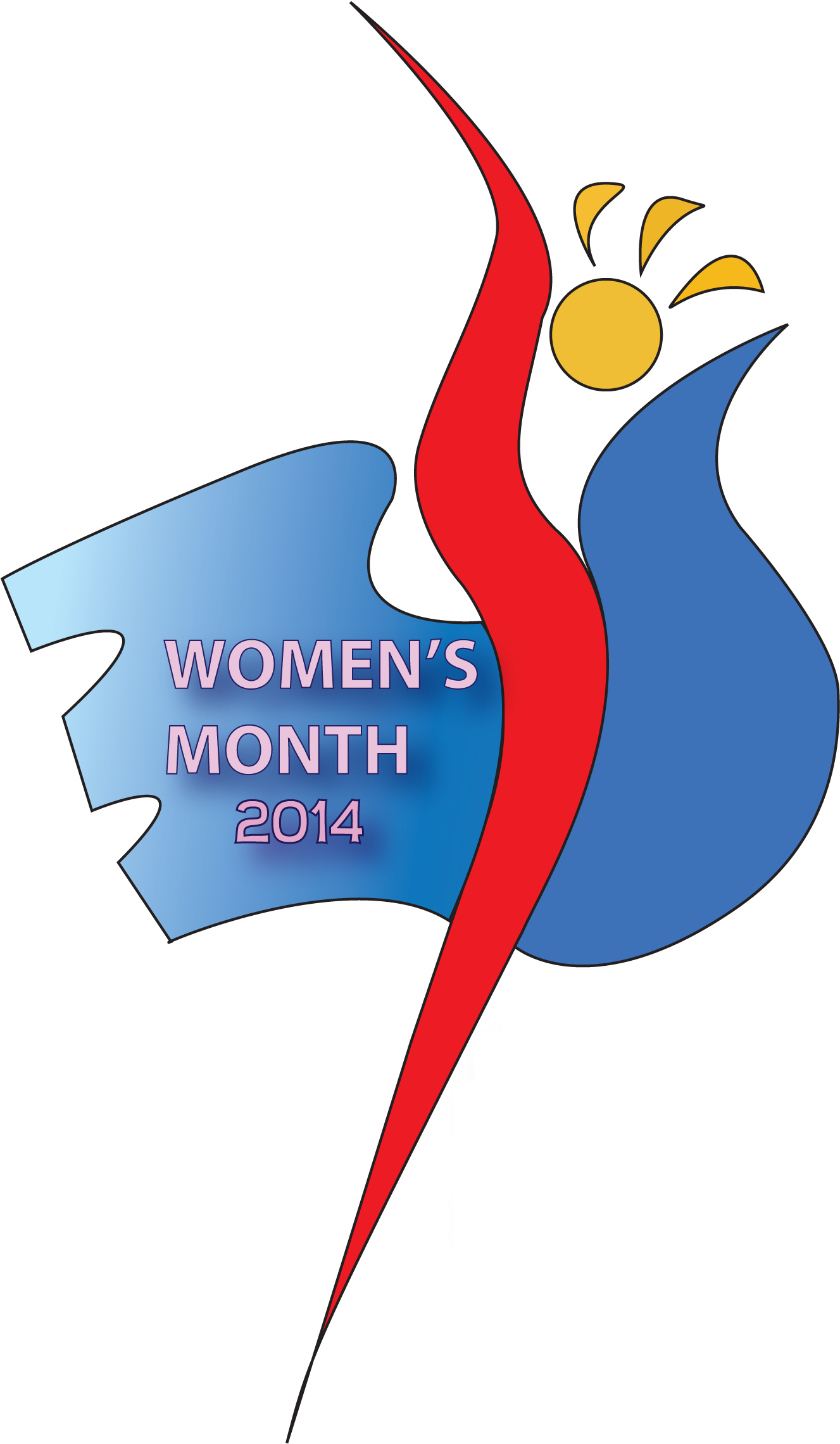 Logo For The For The 2014 Women's Month Celebration - Women's Month Celebration Logo (1929x2300)