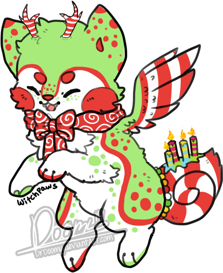 Myo Sushi Dog - Birthday Cake (792x1009)