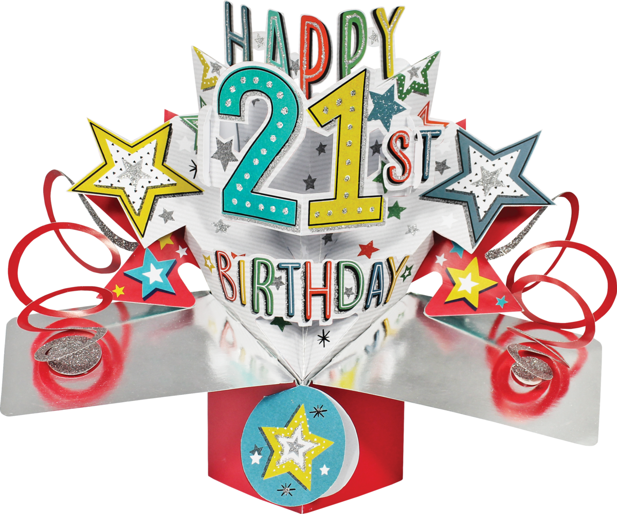 Popup Card 100 Birthday (1200x1001)