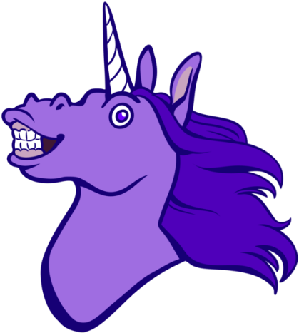 Unicorn Head Clip Art - Clip Art (500x482)