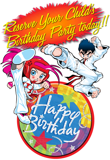 Kids, Childrens Birthday Parties & Events In Pickering - Martial Arts Birthday Party (365x529)