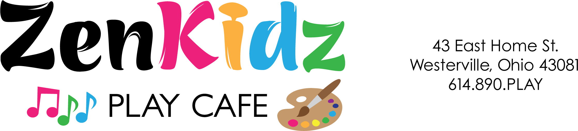 Zenkidz Play Cafe Columbus Ohio - Zenkidz Play Cafe (2250x508)