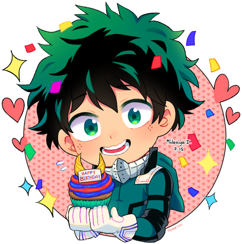 Happy Birthday Izuku By Takanetan - My Hero Academia Happy Birthday (888x899)