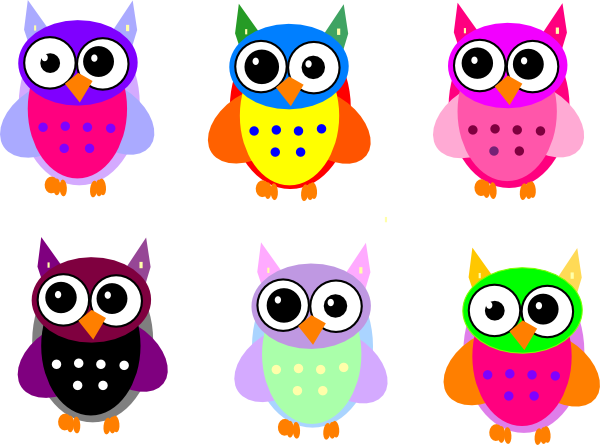 Birthday Owl Clipart - Owl Birthday Clipart (600x445)