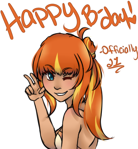 Happy Birthday Babu By Rosbelle - Manga (451x476)