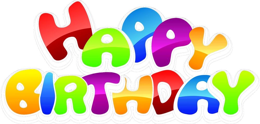 Happy Birthday Png - Happy Birthday Png (1000x480)