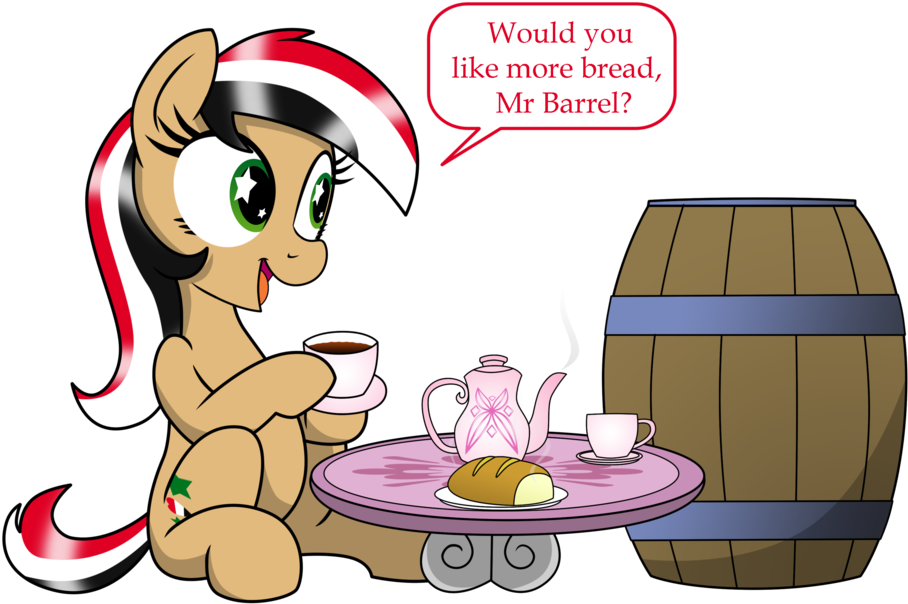 Syriana Tea Party By Pananovich - Mlp Syriana (1024x679)
