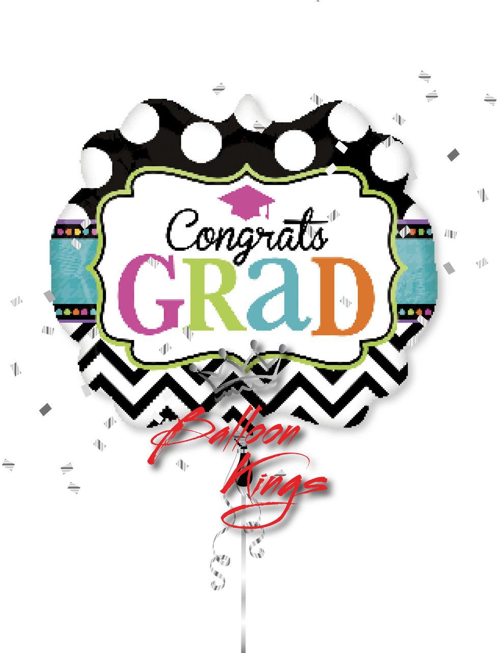 Congrats Grad Chevron Marquee - Congrats Grad (1280x1280)