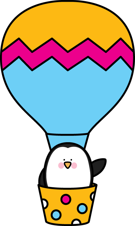 Hot - Hot Air Balloon Clipart (446x747)