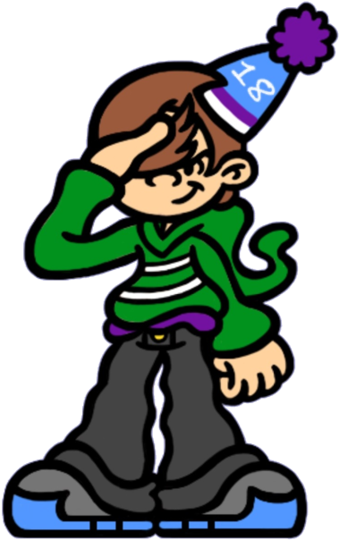 Happy 18th Birthday Farinaartist By Pennywhistle444 - Happy 18th Birthday Farinaartist By Pennywhistle444 (400x609)