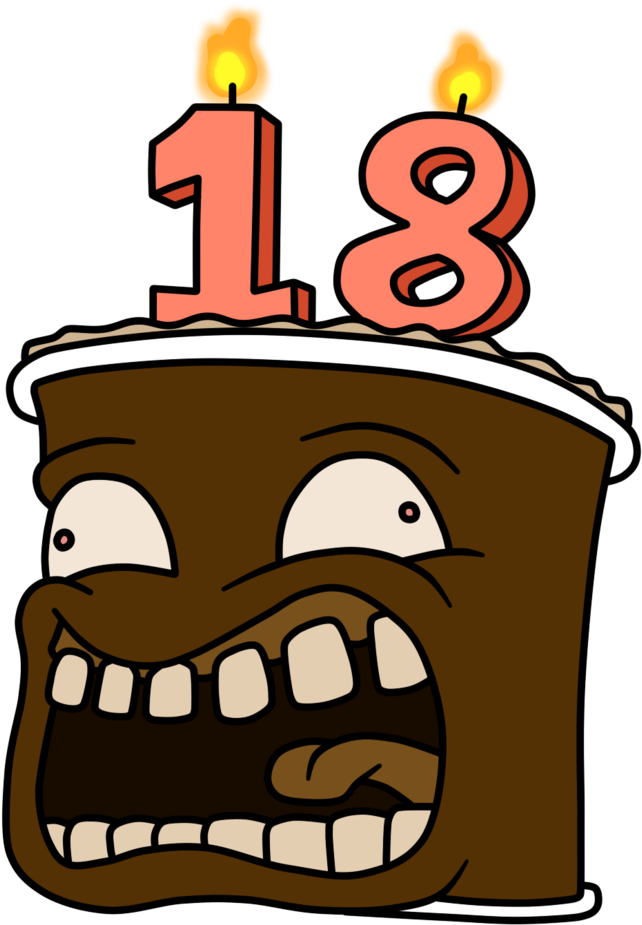 Happy 18th Birthday Me By Nicksplosivez - Happy 18th Birthday Me By Nicksplosivez (1200x1400)