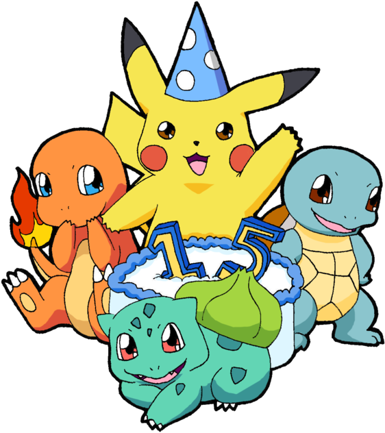 Happy 15th Pokemon By Methuselah Alchemist-d3akulq - Cartoon (600x685)