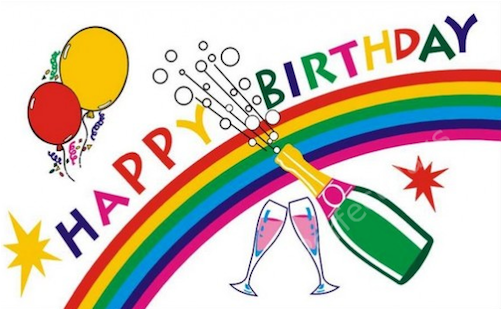 Happy Birthday Flag - Happy Birthday Flags (500x500)