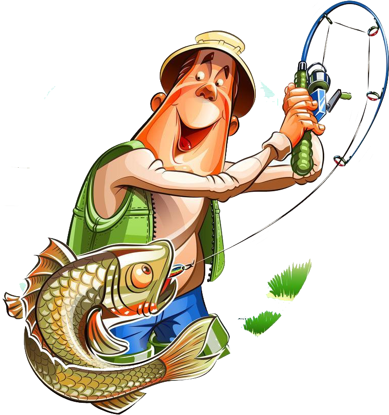 ○‿✿⁀my Guy‿✿⁀○ - Cartoon Fishing Rod (936x923)