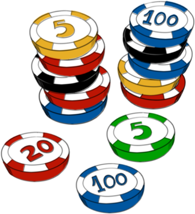 3 - Casino Chips Clip Art (560x560)