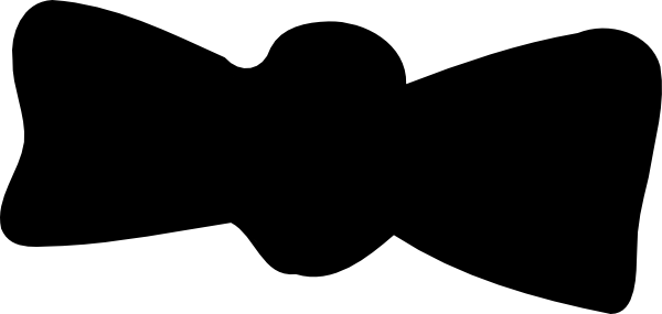 Tie Clipart Logo Png - Black Bowtie Clipart (1024x512)