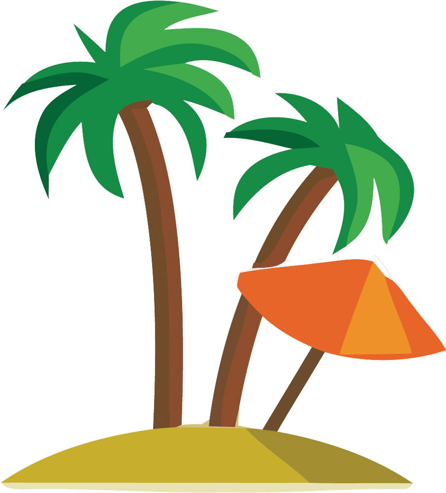 Seaside Resort Clip Art - Beach (1000x1000)