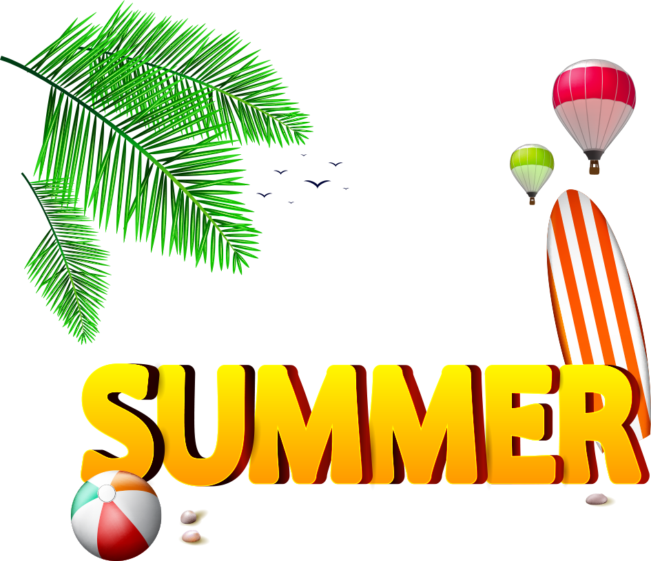 Beach Ball Summer - Summer Vector Mua He (945x815)