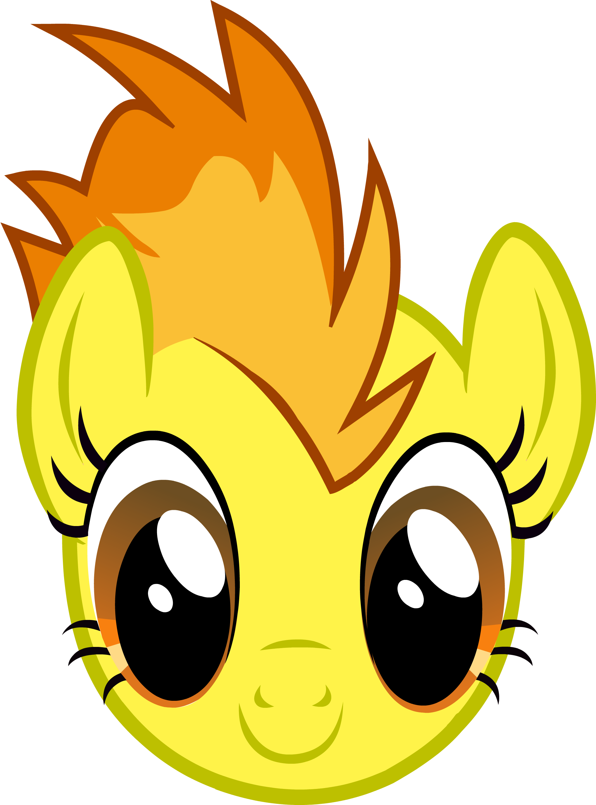 Mlp - Spitfire Headshot - My Little Pony Headshots (2038x2750)